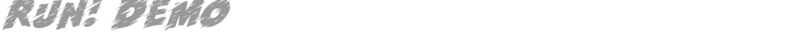 Run font preview